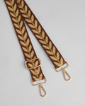 Strap Chocolate Gold Leaf-Pom Pom London