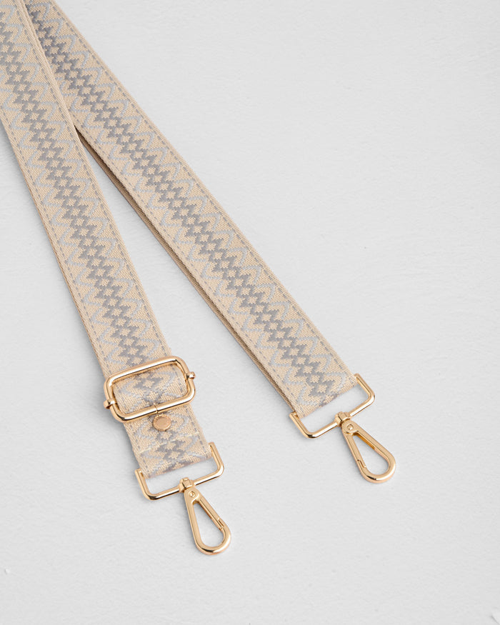 Strap Grey Kaleidoscope-Pom Pom London