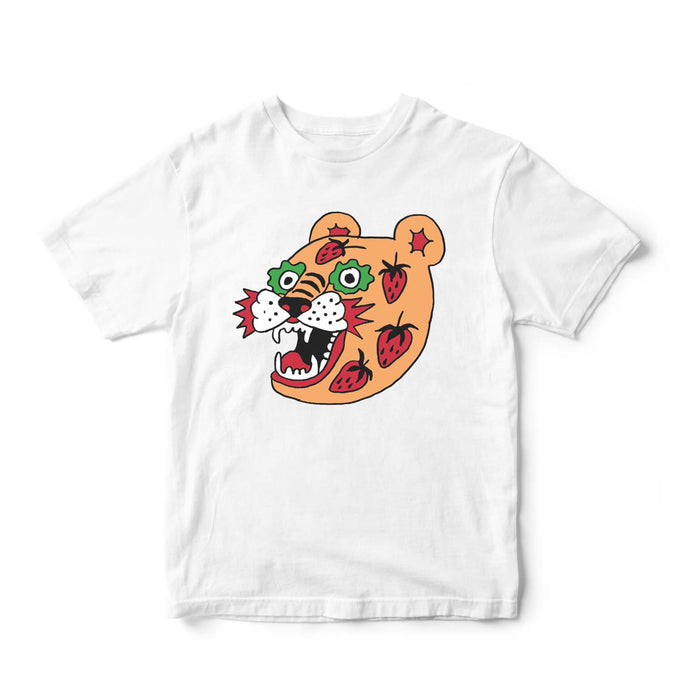 "STRAWBERRY TIGER" T-SHIRT – by Char Bataille