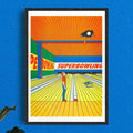 SUPER BOWLING, 29,7 x 42 cm  — by Simon Bailly