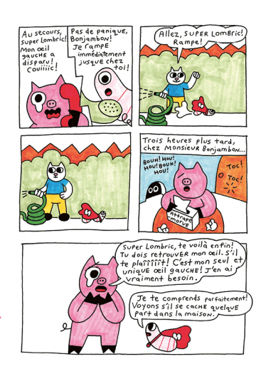 SUPER LOMBRIC À LA RESCOUSSE — by Pixin Weng