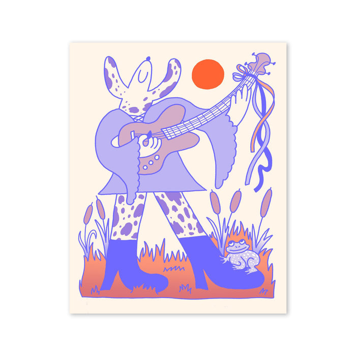 SWAMP TUNE, 8.5" x 11" — by Amery Sandford
