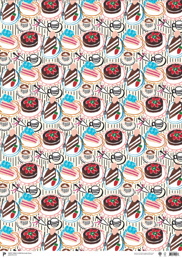 SWEET TABLE – Wrapping Paper