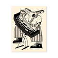 SYNTH PUP, 8.5" x 11" — by Amery Sandford