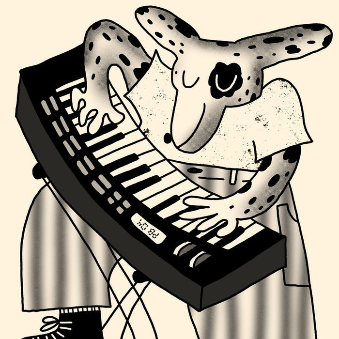 SYNTH PUP, 8.5" x 11" — by Amery Sandford