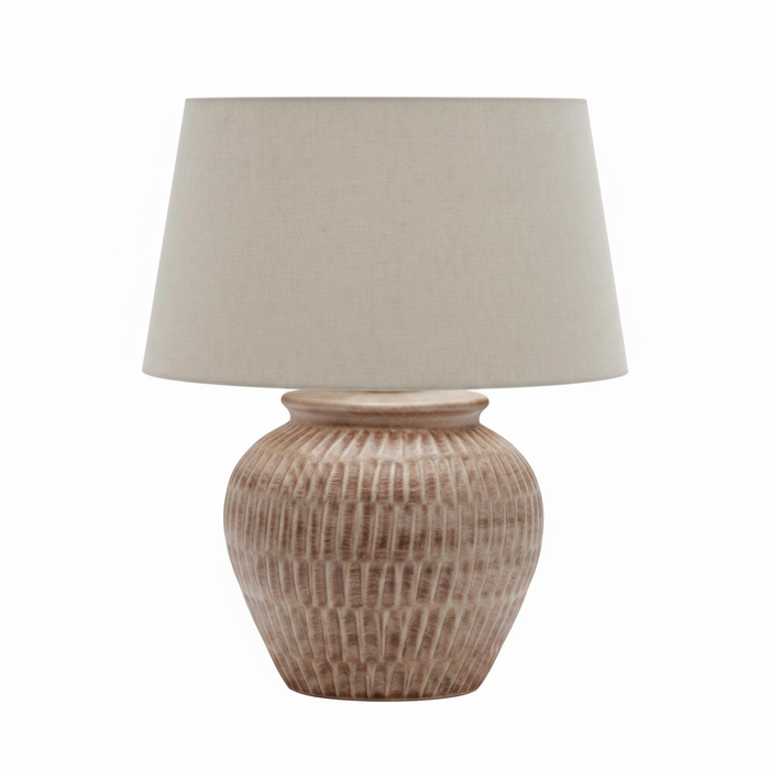 TABLE LAMP 7212 BROWN