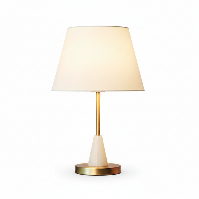 TABLE LAMP HL7117 WHITE