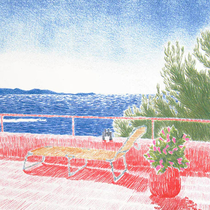 TERRASSE DU PARADIS, 42 x 29,7 cm  — by Manon Diemer
