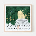 THE DISCREET CREATURES, 20" X 20" — by Isabelle Feliu