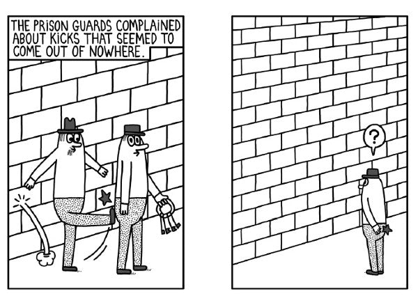 THE MAN WHO WALKED THROUGH WALLS — by Obom