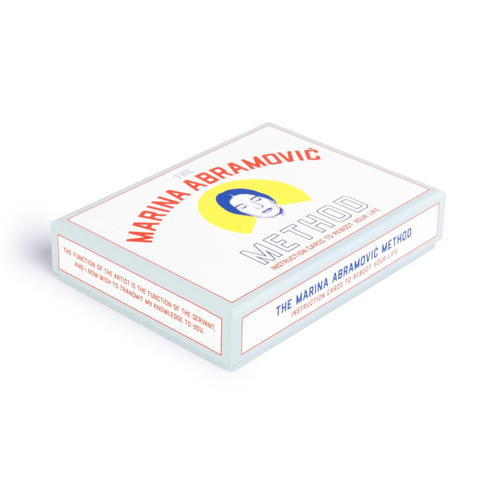 THE MARINA ABRAMOVIC METHOD (Instruction Cards to Reboot Your Life) — by Marina Abramovic