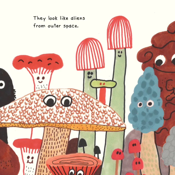 THE MUSHROOM FAN CLUB – by Elise Gravel