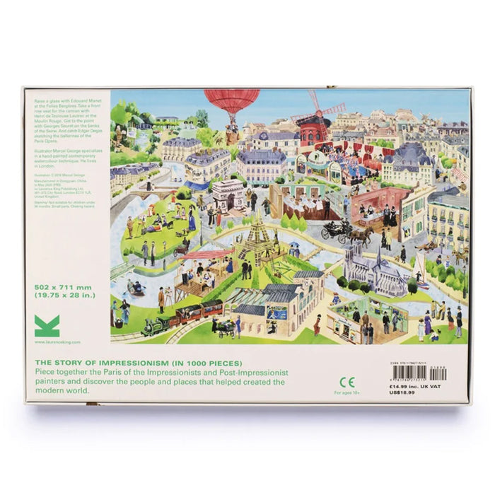 THE STORY OF IMPRESSIONISM 1000 PIECES — by Laurence King Publishing
