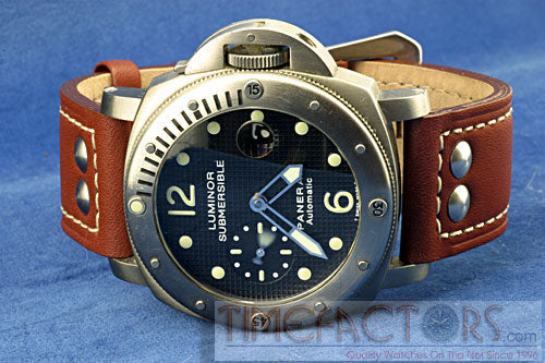TIMEFACTORS AVIATOR PARALLEL STRAP WITH FISHTAIL BUCKLE