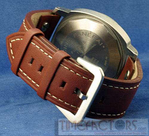 TIMEFACTORS AVIATOR PARALLEL STRAP WITH FISHTAIL BUCKLE