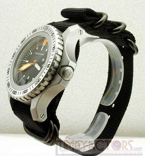 TIMEFACTORS RHINO BLACK PVD
