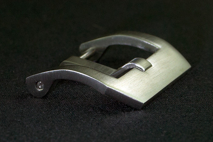 TIMEFACTORS STAINLESS STEEL FISHTAIL BUCKLE