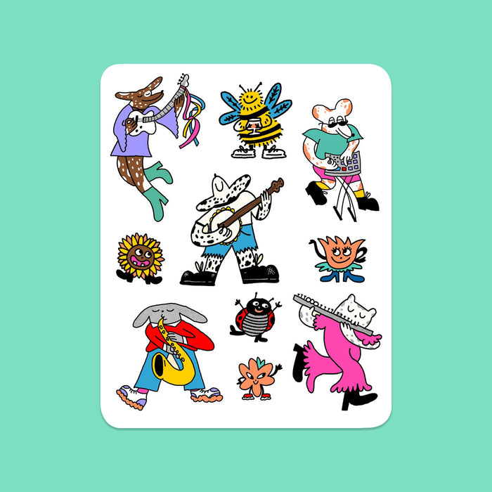 TINY ROCKER STICKERS — by Amery Sandford