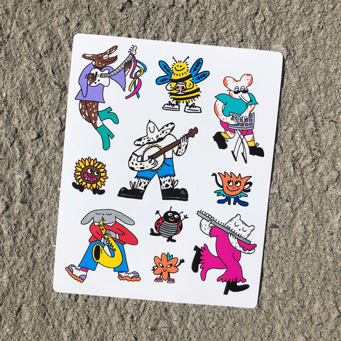 TINY ROCKER STICKERS — by Amery Sandford