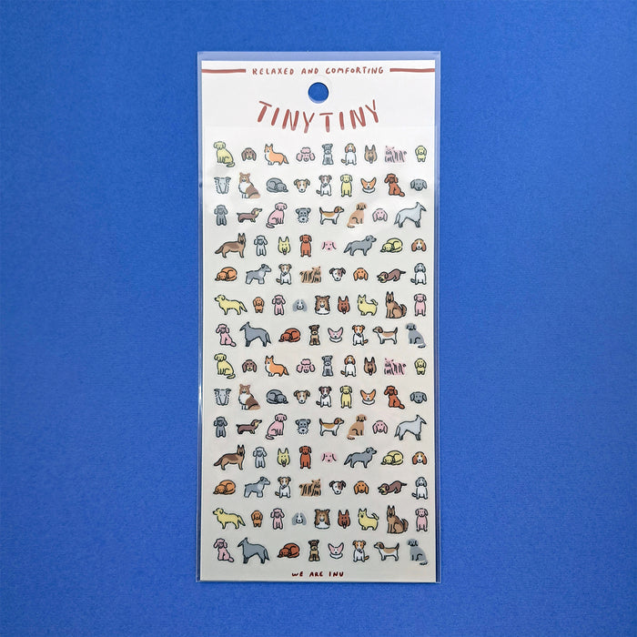 TINY TINY STICKERS DOG — by Mind wave