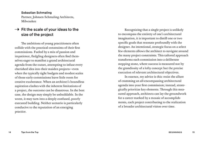 TIPS FROM THE TOP — by Clifford Pearson, Ken Yeang and Raghda AlHayali