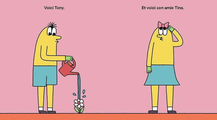 TONY ET TINA, LE CHAPEAU — by Nadine Robert and Obom