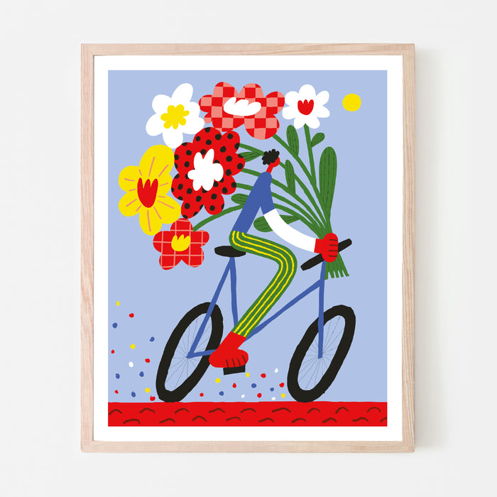 TOUR DE FLEURS, 8" x 10" — by Anastacia Sholik
