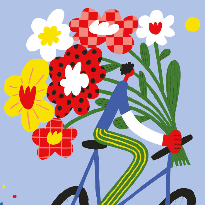 TOUR DE FLEURS, 8" x 10" — by Anastacia Sholik