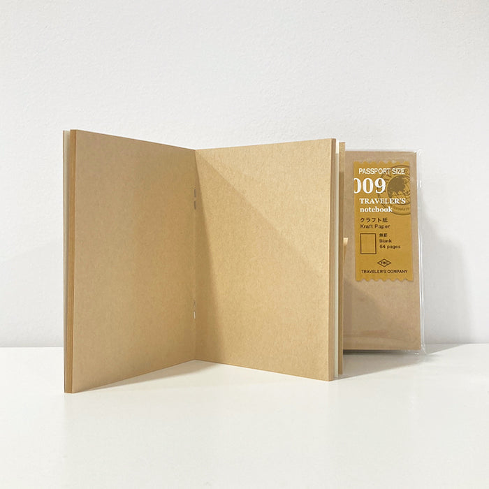 TRAVELER'S NOTEBOOK KRAFT INSERT (Multiple sizes) — by Midori