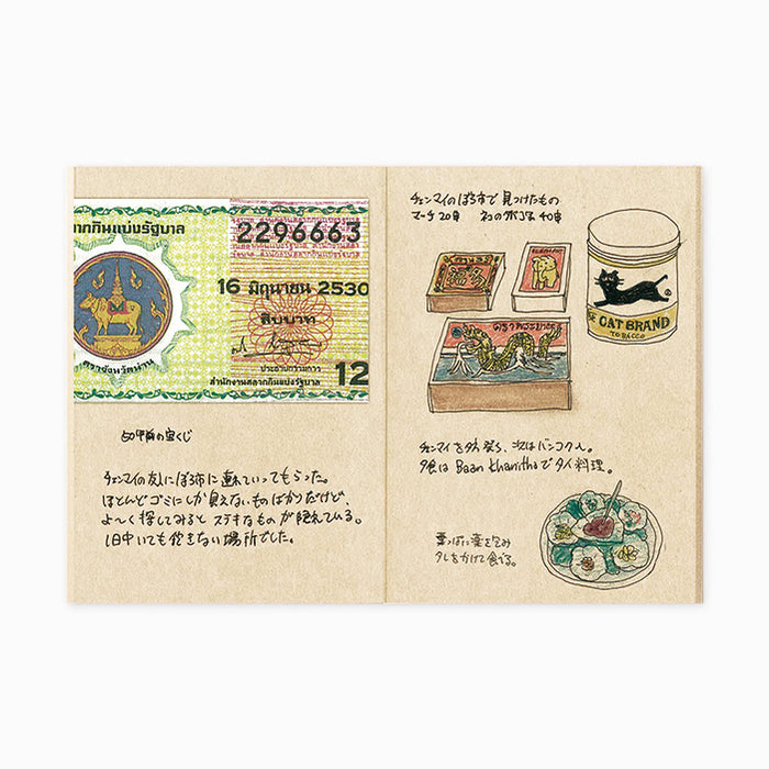 TRAVELER'S NOTEBOOK KRAFT INSERT (Multiple sizes) — by Midori
