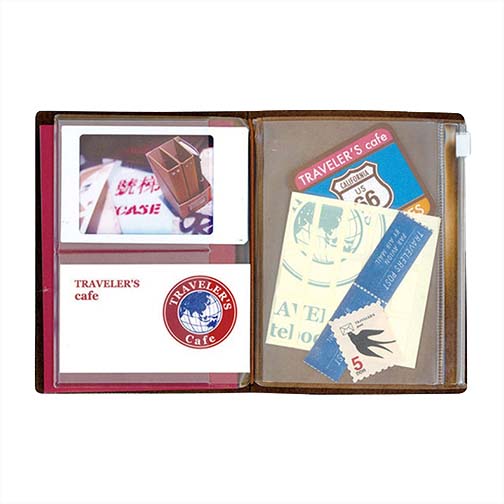 TRAVELER'S NOTEBOOK ZIPPER CASE (Multiple sizes) — by Traveler’s Company (TRC)