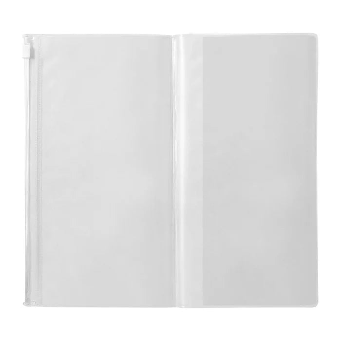 TRAVELER'S NOTEBOOK ZIPPER CASE (Multiple sizes) — by Traveler’s Company (TRC)