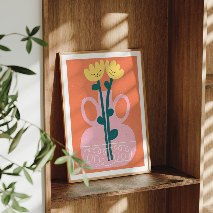 TULIPES JAUNES (multiple sizes)  — by Amélie Lehoux