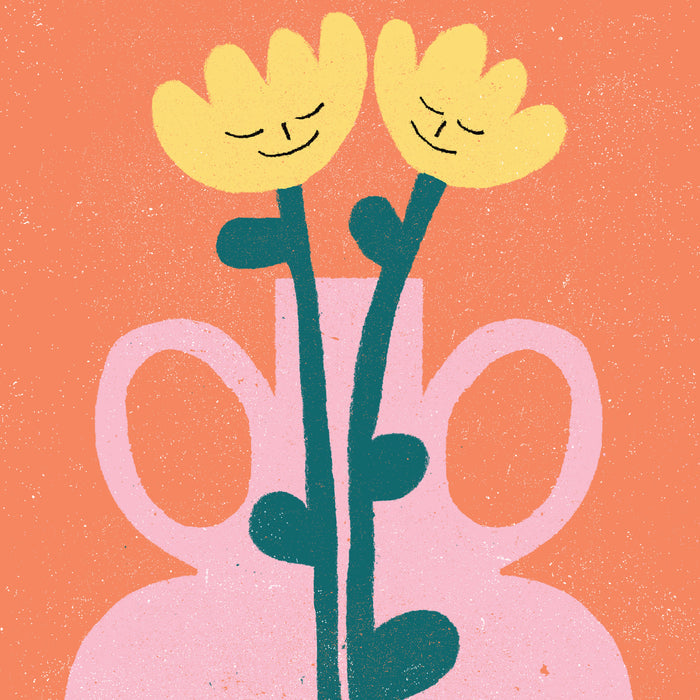TULIPES JAUNES (multiple sizes)  — by Amélie Lehoux