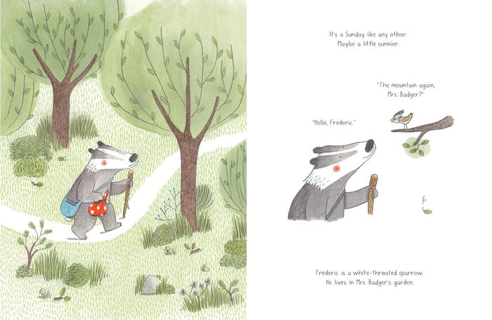 UP THE MOUNTAIN PATH — By Marianne Dubuc