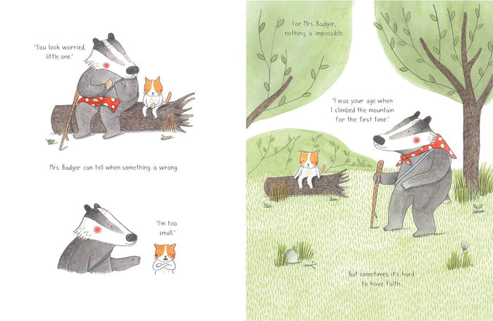 UP THE MOUNTAIN PATH — By Marianne Dubuc