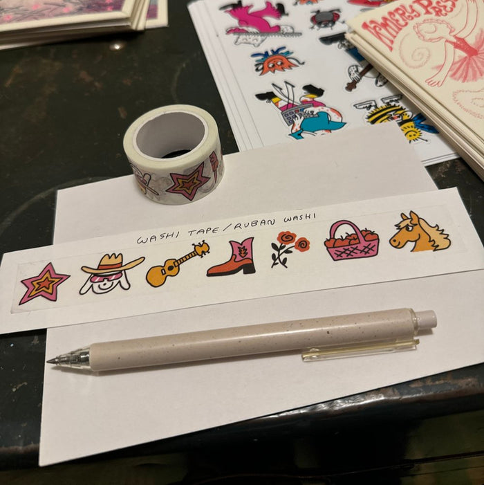 WASHI TAPE “MY LIFE IS A COUNTRY SONG” — by Amery Sandford