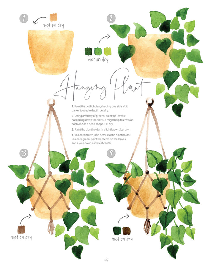 Watercolor the Easy Way: Step-by-Step Tutorials