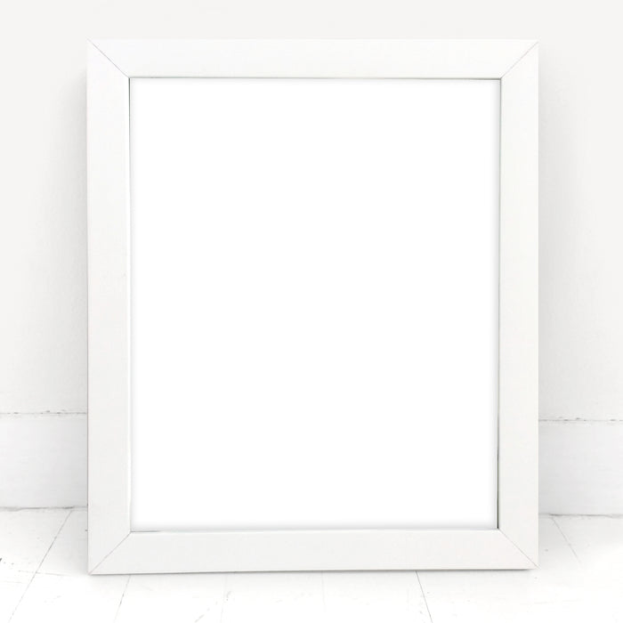 WHITE FRAME — Multiple Sizes — PICK UP ONLY