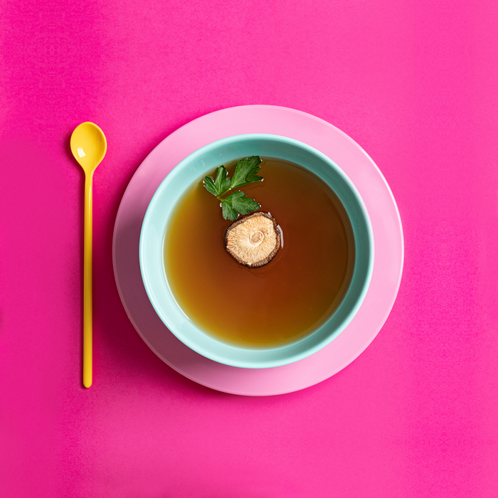 Wonder Vroth ingredients — organic red miso, kombu, umeboshi, shiitake mushrooms