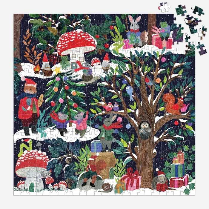 YULETIDE FOREST, 500 PIECES PUZZLE — by Malin Gyllensvaan
