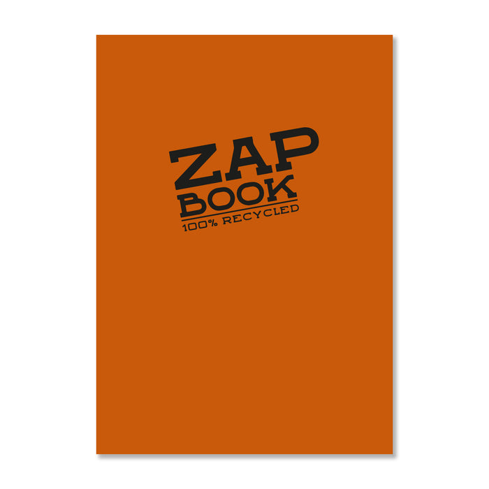 ZAP BOOK A5 SKETCHBOOK BLANK 100% RECYCLED (multiple colours) — by Clairefontaine