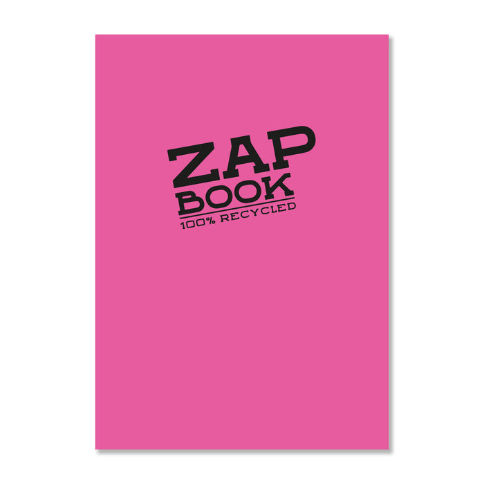 ZAP BOOK A5 SKETCHBOOK BLANK 100% RECYCLED (multiple colours) — by Clairefontaine
