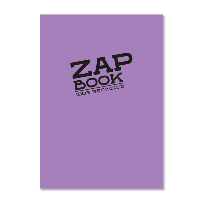 ZAP BOOK A5 SKETCHBOOK BLANK 100% RECYCLED (multiple colours) — by Clairefontaine