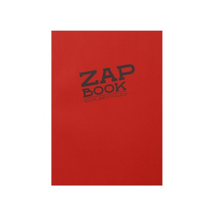 ZAP BOOK A6 SKETCHBOOK BLANK 100% RECYCLED (multiple colors) — by Clairefontaine